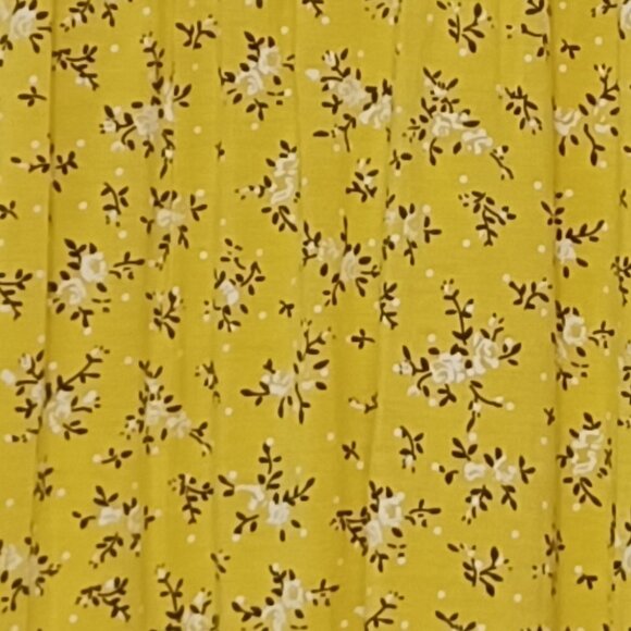 Women's PrettyLittleThing Yellow Floral Spring Mini Dress Size 4 - Picture 9 of 9